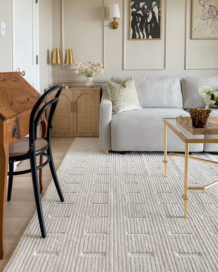 Neutral ivory rug! This is so soft! I didn’t use a rug pad. Love the subtle details — reads like a true ivory (my sofa is “cream”). 

#LTKsalealert #LTKhome #LTKstyletip