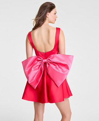 Disney | Macy's Women's Minnie Mouse Bow-Back Fit & Flare Party Dress, Macy's Exclusive - Macy's | Macy's