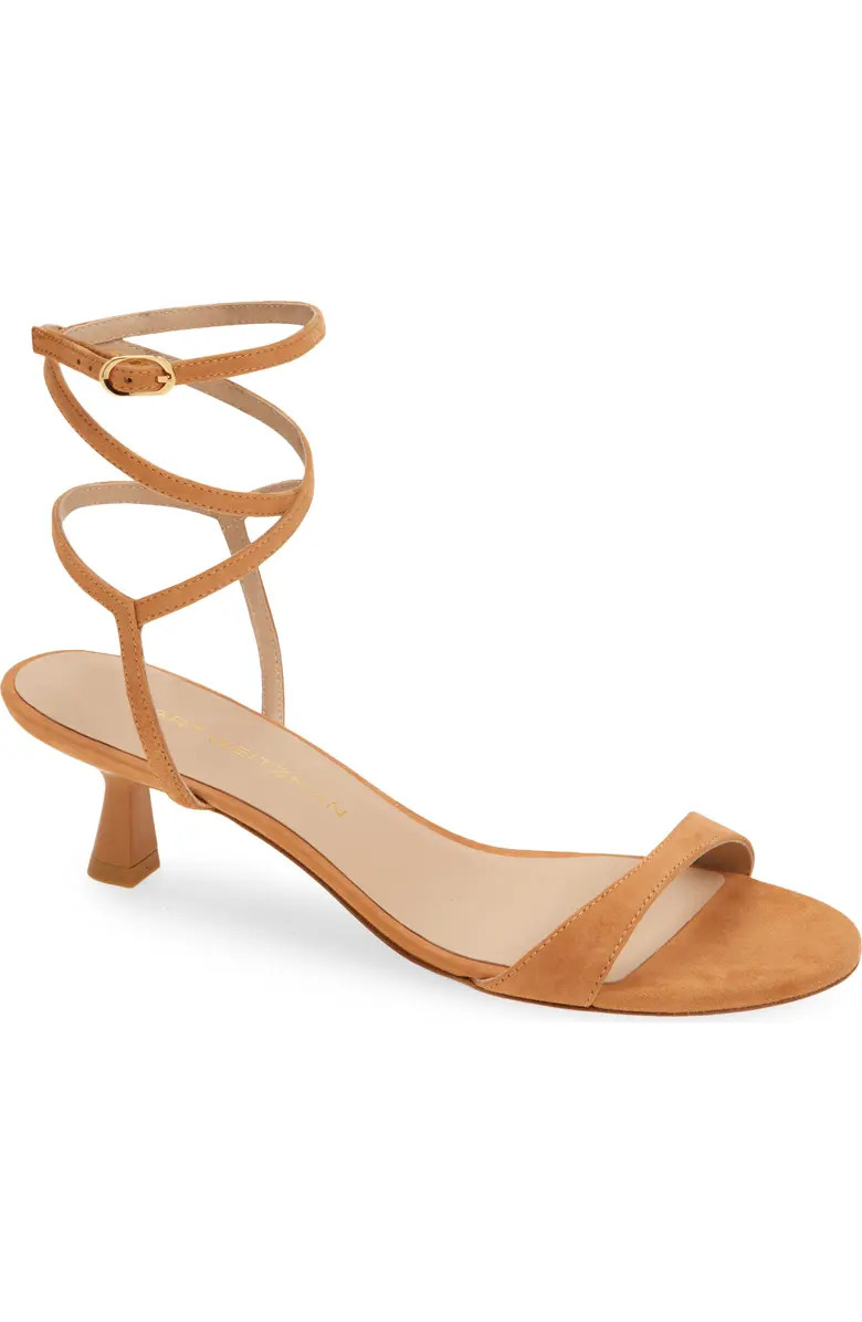 Stuart Weitzman Nudist Wrap Sandal (Women) | Nordstromrack | Nordstrom Rack
