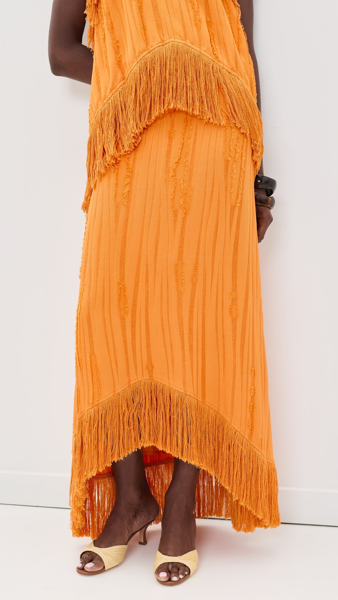 Yellow the Label Lennie Fringe Skirt | Shopbop | Shopbop