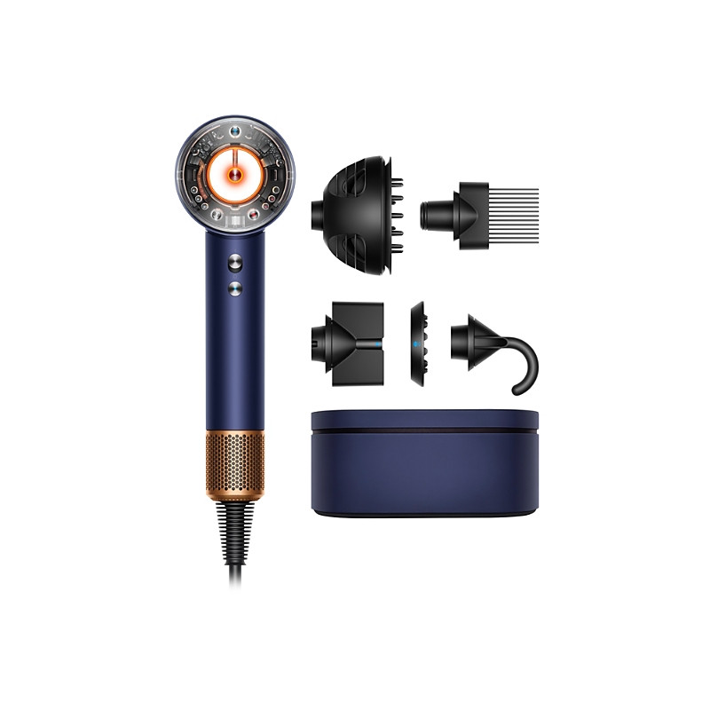 Dyson Supersonic Nural Hair Dryer Prussian blue/Copper | Bloomingdale's (US)