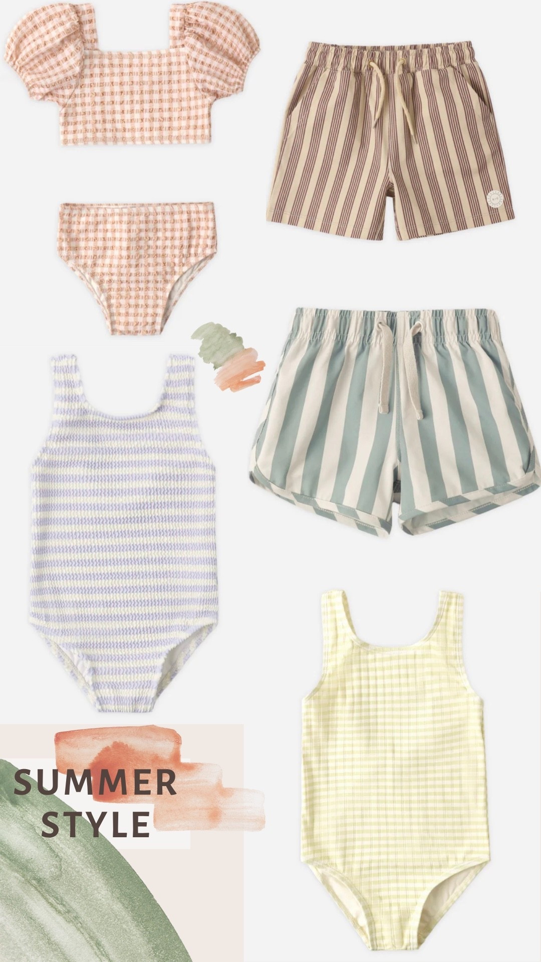 Summer time kids. Baby & toddler swim styles  

#LTKBaby #LTKKids #LTKSwim