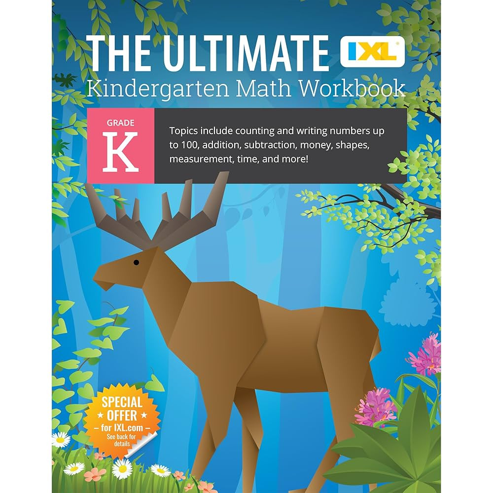 IXL The Ultimate Math Kindergarten Workbooks, Activity Book for Kids Ages 5-6 Covering Addition, ... | Amazon (US)