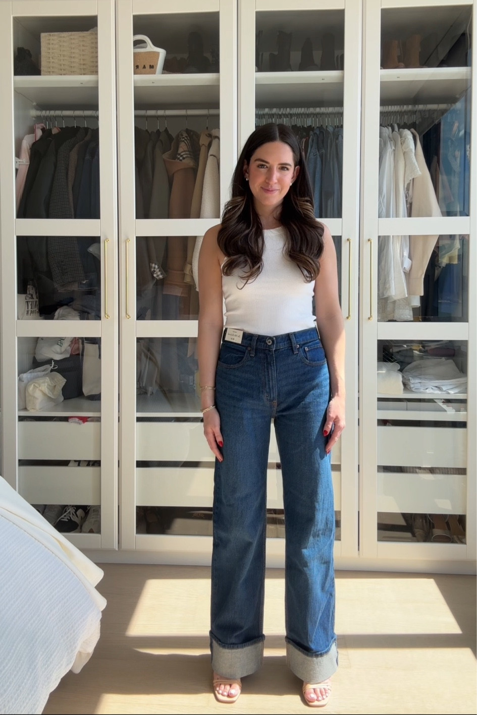 26 Regular (i could’ve sized down) 

Denim, spring denim, Abercrombie 

#LTKstyletip #LTKsalealert