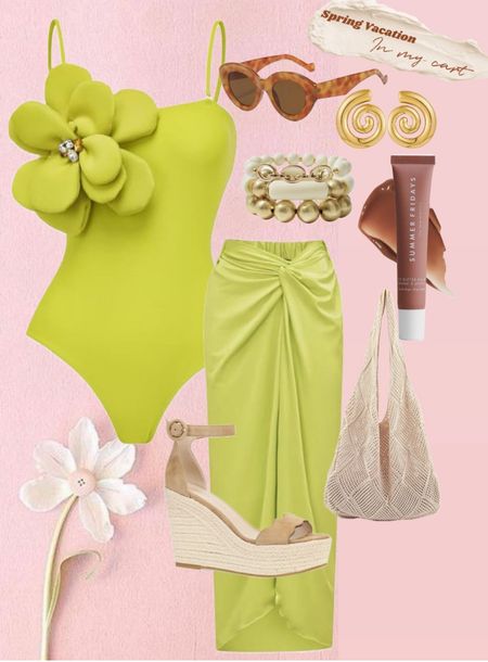 Whats in my cart for spring vacation: this color is stunning!!! The flower detail on this set is wow! 


Amazon swimsuit 
Vacation looks 
What to wear to Cancun 
What to pack for vacation 
Outfit details for spring and summer 

#LTKmidsize #LTKswim #LTKstyletip