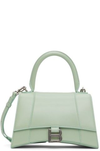 Balenciaga - Green Small Hourglass Bag | SSENSE