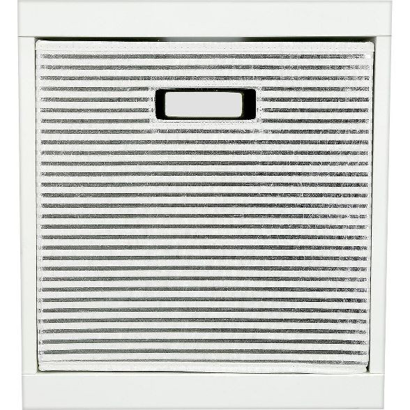 Stripe KD Toy Storage Bin Silver - Pillowfort™ | Target