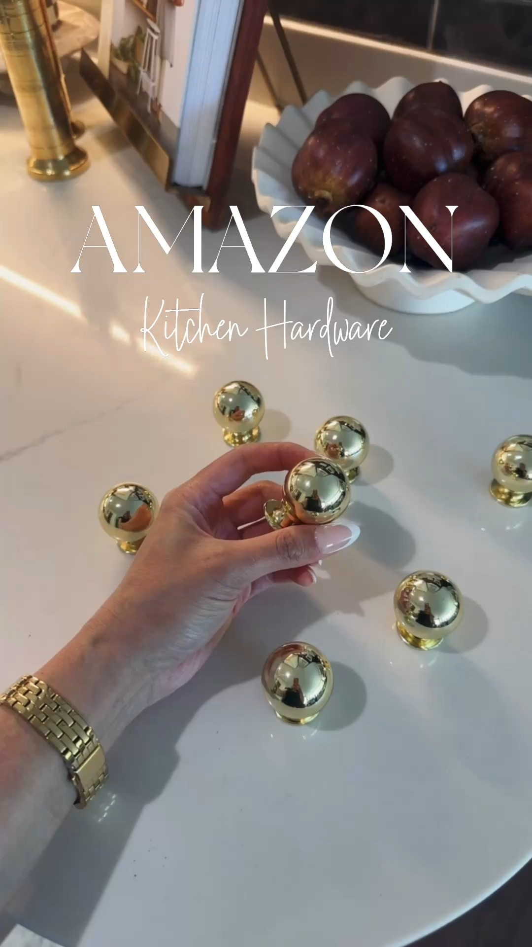 Polished gold brass kitchen cabinet knobs before and after ✨

Amazon home finds, Amazon kitchen hardware, kitchen upgrade, polished gold brass cabinet hardware

#LTKHome