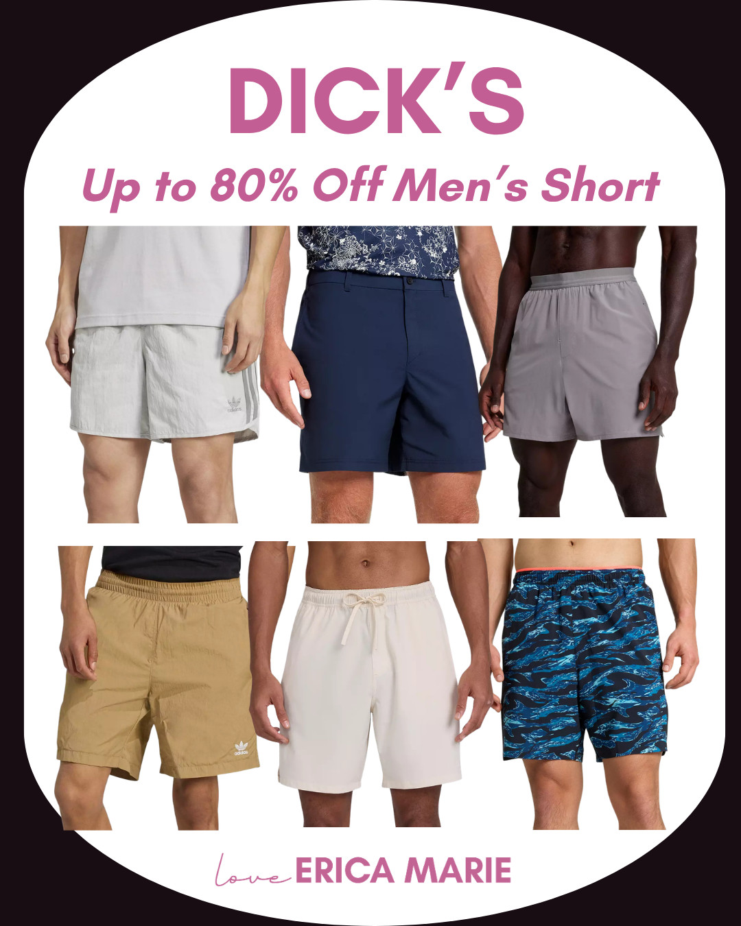 Found these men's shorts for up to 80% off at Dick’s! They have swim trunks, golf shorts, and casual styles. This is perfect for Father’s Day, and if you need them soon, you can always order online and pick them up in-store. 

 #LTKSaleAlert #LTKMens