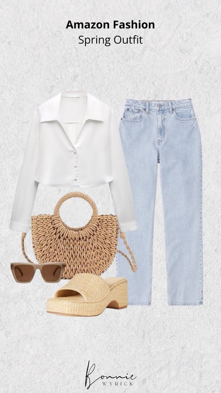 Midsize spring outfit from Amazon, a business casual moment that you can take from the office to happy hour!

#LTKworkwear #LTKmidsize #LTKstyletip