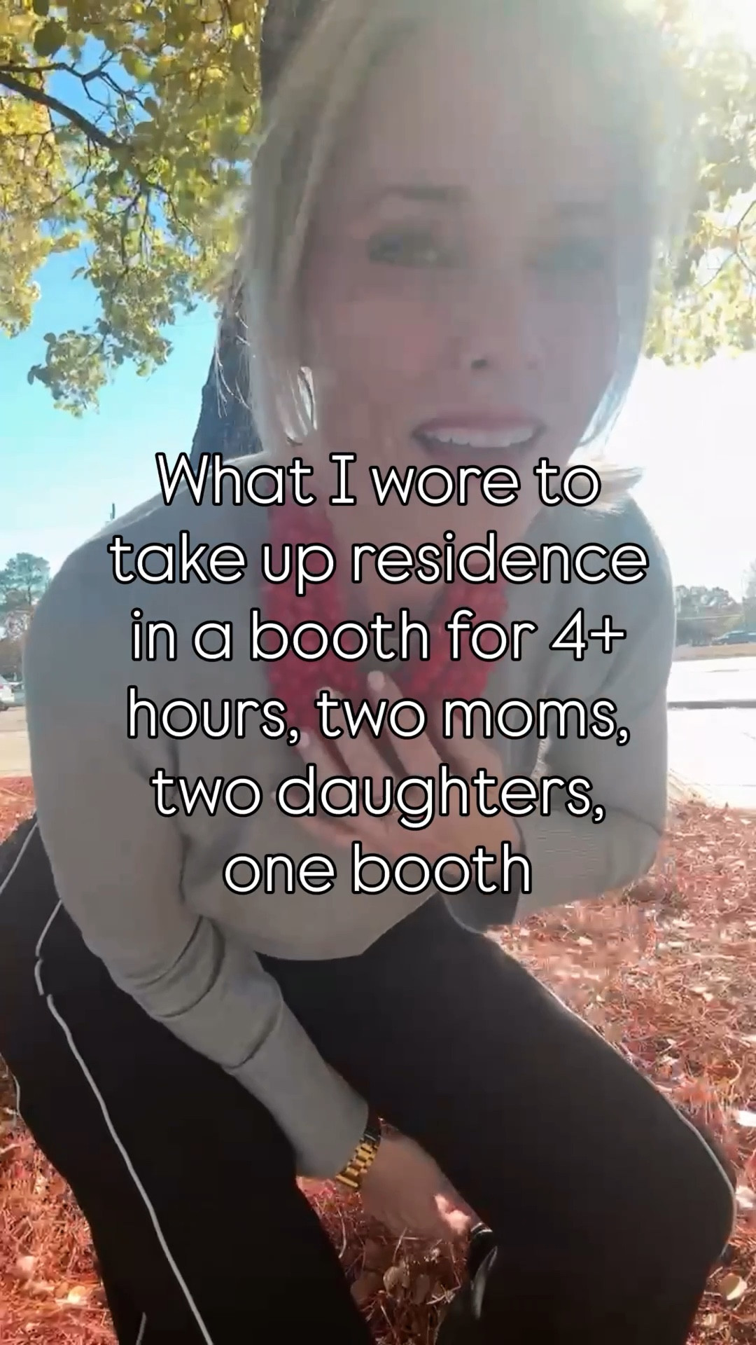 Tap the ❤️ if you can relate! Better yet, share this with your friend you can spend hours catching up with like you saw them yesterday! 

What I wore to basically take up residence in the booth for 4+ hours with one of our favorite mother-daughter duos 🤍 We do this once or twice a year, and it just always feeds my soul. It’s rare to have moms that are friends and daughters that are also friends, and I’m fortunate to have that with a couple of people. I don’t take it for granted. Mom and Becky even showed up wearing the same outfit! Mom is in her 80’s and Becky is in her 50’s! Love that! 

For me today, it was @shopwillowtree. I always love shopping with there because their pieces feel polished but still easy, and these new arrivals are especially good. The pants, belt, and necklace I’m wearing are all from there, and they’re exactly the kind of staples you can mix and match a hundred different ways without overthinking it. Some may be sold out, so I linked similar items. 

I styled them casually with a Walmart sweater, my Sam Edelman boots, and Amazon earrings because that’s how I actually get dressed in real life. High-low, comfortable, and wearable—but still pulled together enough to wear all day.

I’ve linked everything in my @shop.ltk so you can see the full look and explore Willow Tree’s newest styles there. They always have such a great mix of everyday pieces that just work.




#ad #shopwillowtree #TWT #liketkit #getyourcolonoscopy 
@shopwillowtree
@shop.ltk

#LTKFindsUnder100 #LTKdayinmylife #LTKOver40