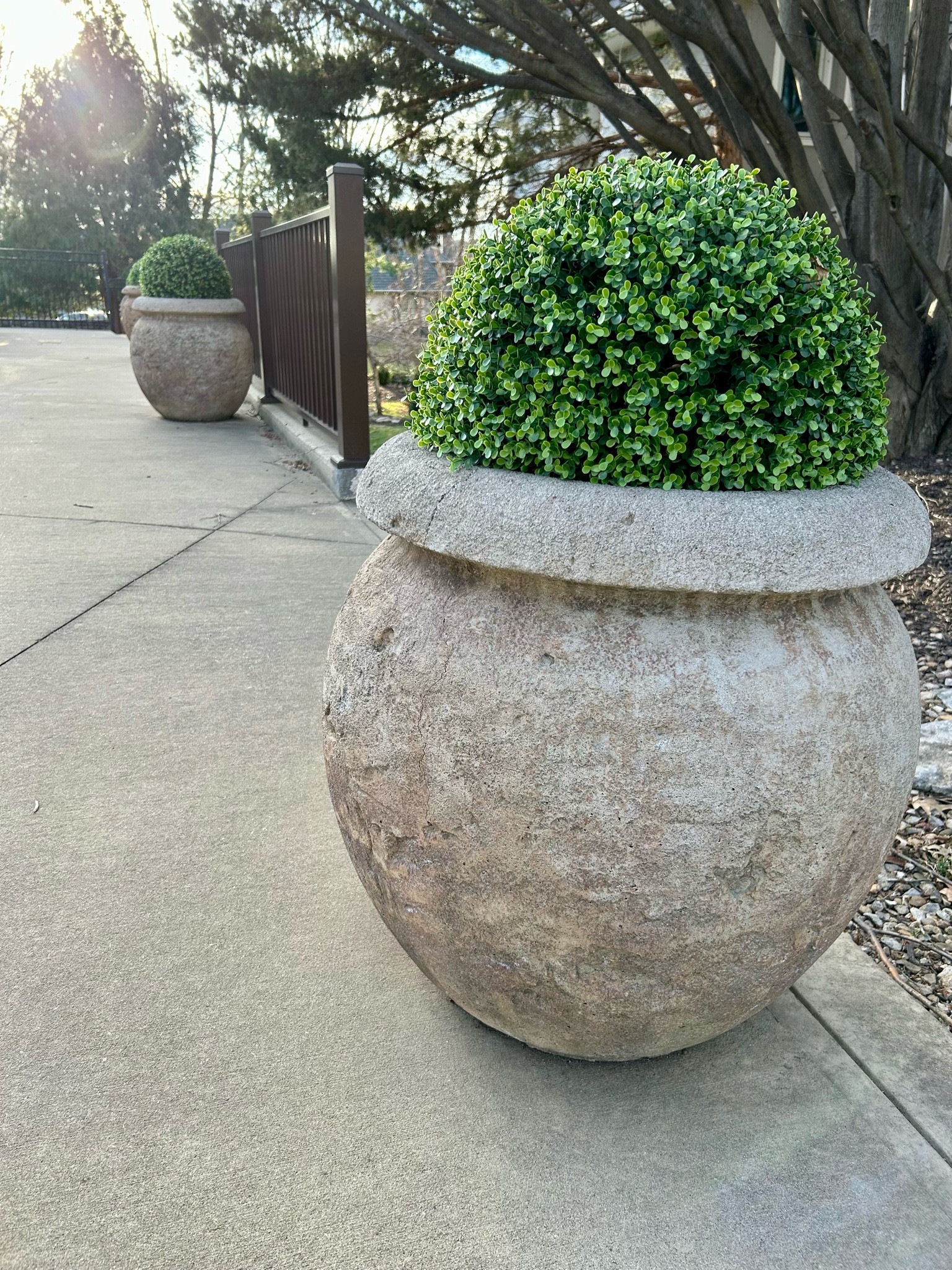 Faux boxwood ball topiary + large stone planter 



Amazon, Target, Spring, Spring fashion, coat, jacket, fur, faux fur, leather, faux leather, Nordstrom, REVOLVE, Saks, Neiman Marcus, Tuckernuck, trend, trending, brown, neutral, fur, feathers, sequin, sparkly, shimmer, festive, tweed, blazer, formalwear, black tie, wedding guest dress, party dress, black dress, style tip, metallic, heels, chocolate brown, teddy, shearling, jeans, gifts for her, bow, athletic apparel, loungewear, athleisure, jeans, denim, spring dress, spring break, warm weather clothing, trends, resort wear, maternity, baby shower, wedding shower, Valentine’s Day, date night, work outfit, vacation outfit, swim, resort wear, spring outfit, winter outfit, gift idea, bag, purse, Larroude, platform sandals, sandals, platforms, spring outfits, linen, vacation, vacation outfit, home, coffee table, jeans, date night outfit, work outfit, summer, dupe, home, decor, rug, buffet, mirror, light, sconces, books, frame, coffee table, Arhaus, Pottery Barn, Annie Selke, Dash and Albert, light fixtures, chandelier, dining room table, inspo, modern, rustic, farmhouse, Mexico, beach trip, Farm Rio, gold, pearl, suede, leather, earrings, necklace, jewelry, gifts, Easter, accessories, fitness, joggers, casual, athletic, athleisure, travel, swim, cover up, beach, pool, eyelet, crochet, embroidered, white, Bloomingdales

#LTKfamily #LTKsalealert #LTKhome