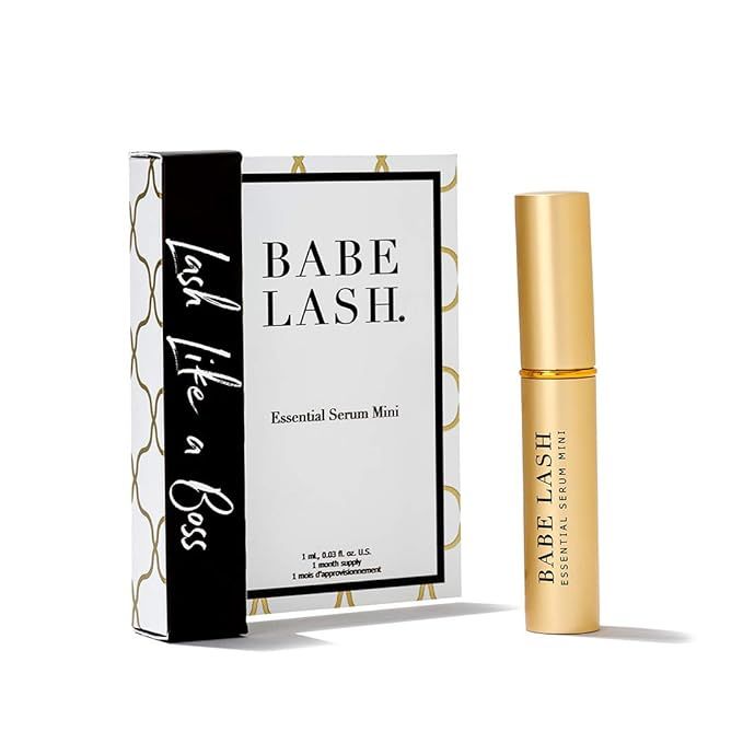 Babe Lash Eyelash & Brow Enhancer Serum for Natural, Fuller & Longer Looking Eyelashes - Eyelash ... | Amazon (US)