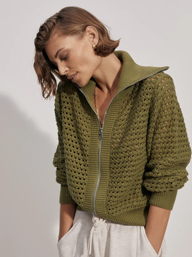 Eloise Zip-Through Knit | Varley USA