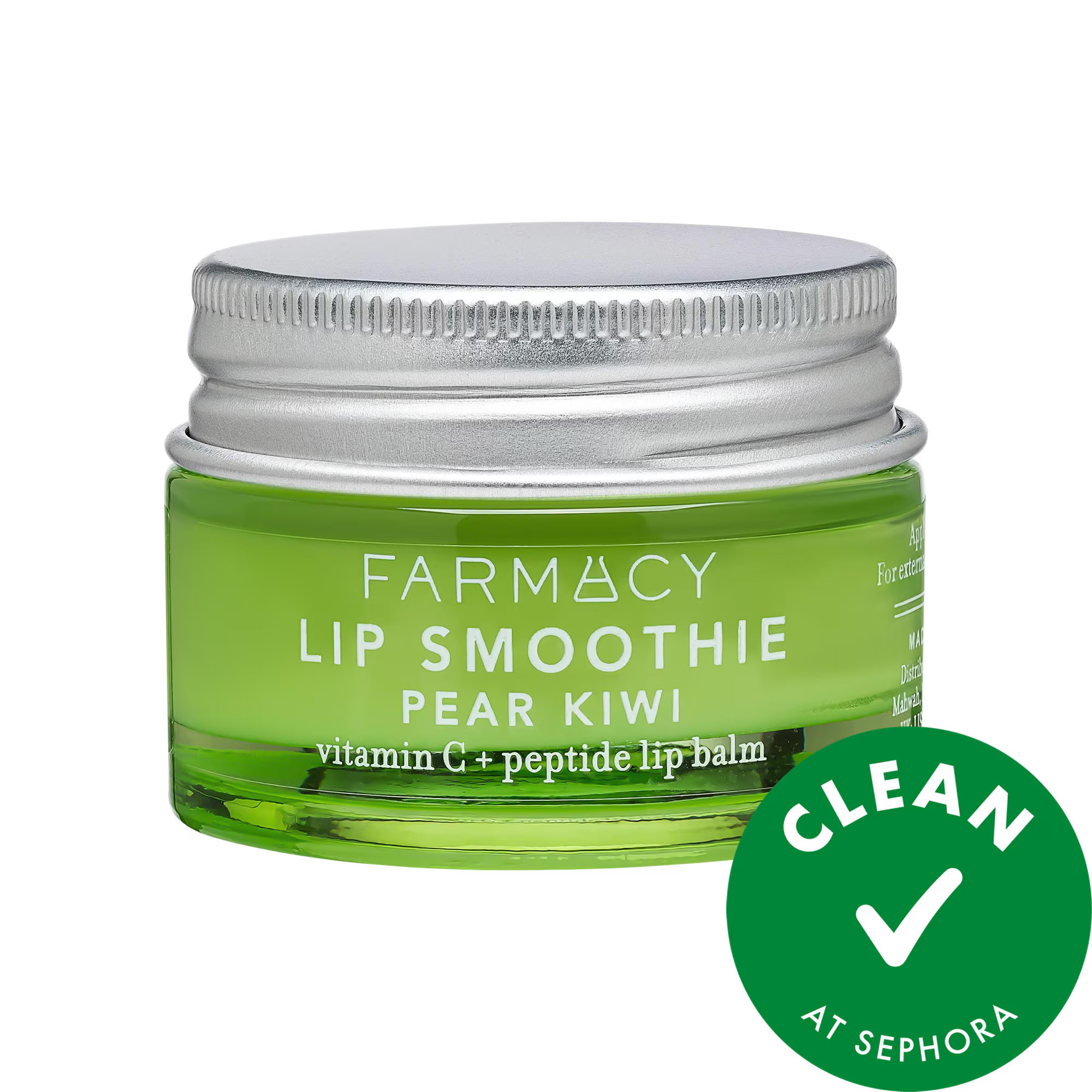 Farmacy Lip Smoothie Vitamin C + Peptide Lip Balm Pear Kiwi 0.34 oz | Sephora (US)