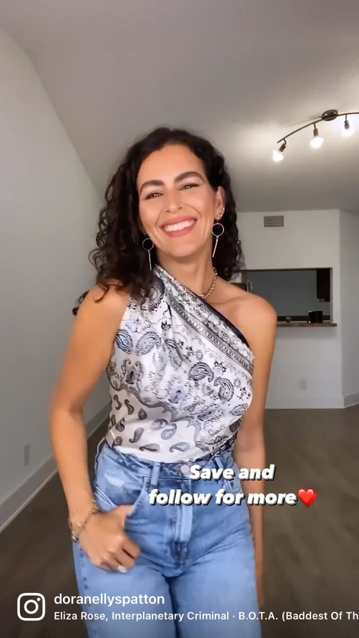 Perfect scarf for a top! Under $20 for 4 .Great for fall! Adding similar jeans. 

#LTKsalealert #LTKSeasonal #LTKstyletip