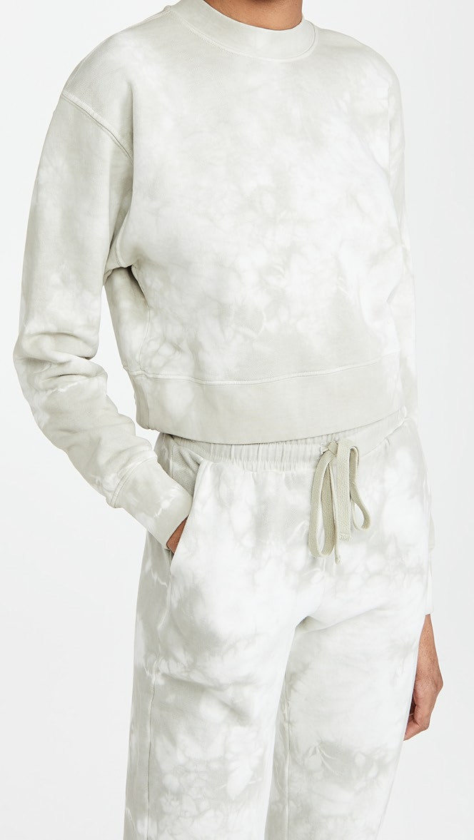 Tie Dye Cropped Sweatshirt | Shopbop