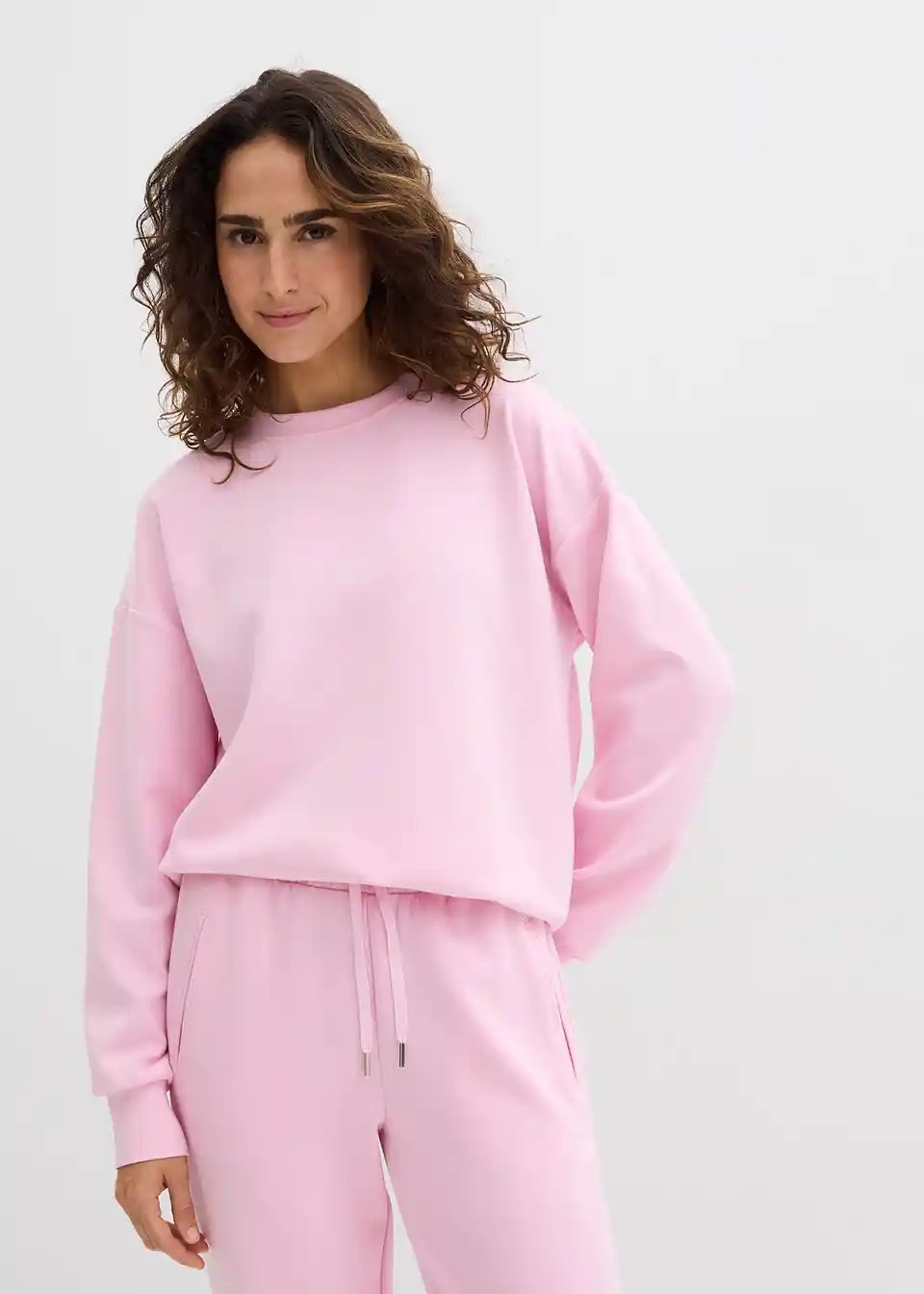 Sweatshirt aus softem Scuba | Bonprix DE