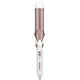 Conair Double Ceramic 1 1/2-Inch Curling Iron, 1 ½ inch barrel produces soft waves – for use o... | Amazon (US)