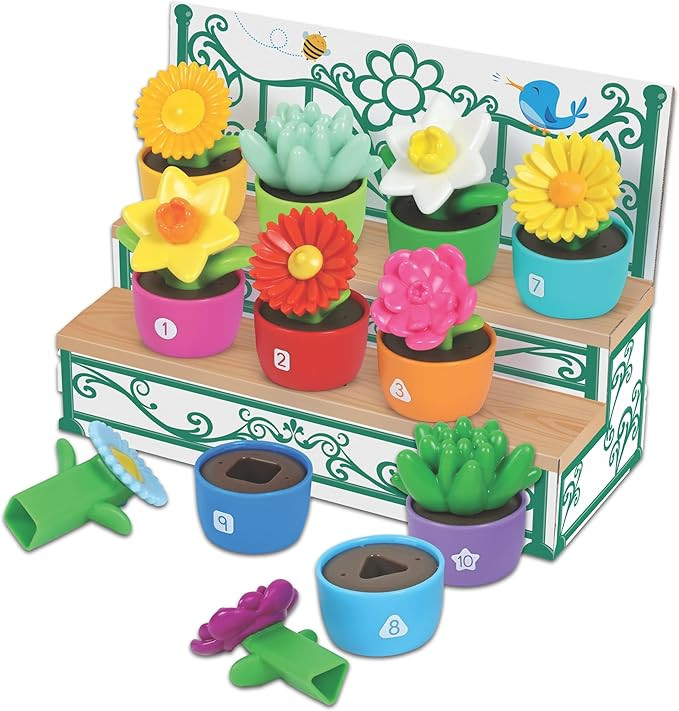 Learning Resources Shape & Color Garden, Toddler Outdoor Toys, Sensory Toys, Kids Gardening Set, ... | Amazon (US)