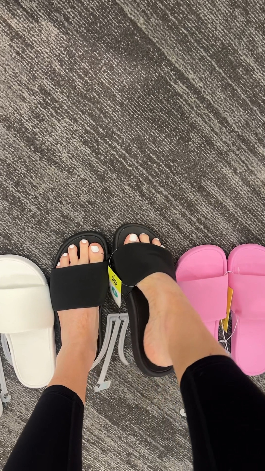 Lululemon lookalike slides at Target! Affordable and fits tts.

#LTKfindsunder50 #LTKshoecrush #LTKstyletip