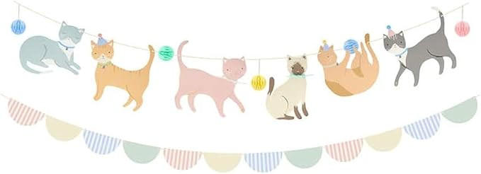 Meri Meri Cute Kittens Garland | Amazon (US)