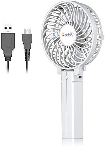 VersionTECH. Mini Portable Fan, USB Battery Operated Desk Fan, Small Personal Handheld Table Fan ... | Amazon (US)