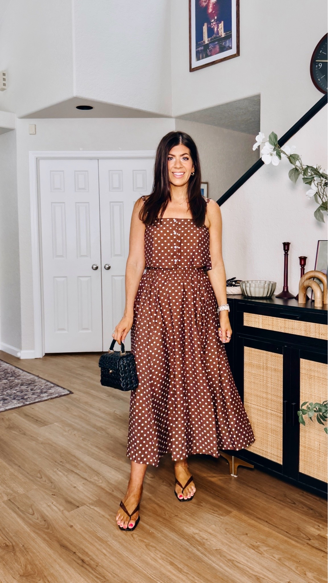 In a medium polka dot top and medium skirt

#LTKSaleAlert #LTKMidsize #LTKOver40