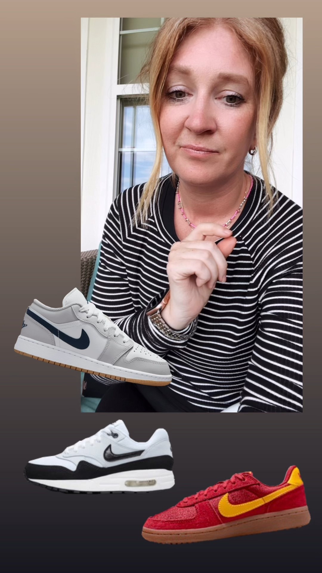 New Balance 327 White Beige Gum … curated on LTK