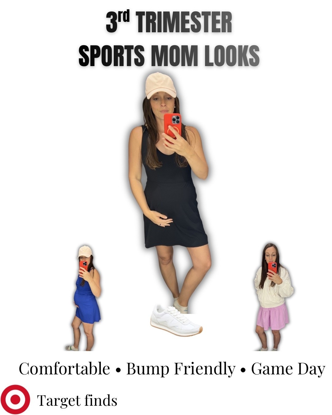 ⚾️🏀 Sports mom season is here, and finding outfits that are comfortable in the third trimester while still feeling put together can be a challenge. These Target finds have been my go-to for game days, practices, and weekends at the fields.

✔️ Bump-friendly
✔️ Comfortable for sitting and walking all day
✔️ Easy to mix and match
✔️ Budget-friendly Target finds

Sharing the pieces I’ve been reaching for on repeat this season!

#LTKStyle #LTKBumpStyle #LTKMaternity #ThirdTrimesterStyle #PregnancyStyle #MaternityFashion #PregnantAndStylish #TargetStyle #TargetFinds #SportsMom #SportsMomStyle #GameDayStyle #MomStyle #MomFashion #CasualStyle #ComfortableStyle #AthleisureStyle #EverydayOutfits #SpringStyle #SummerStyle
