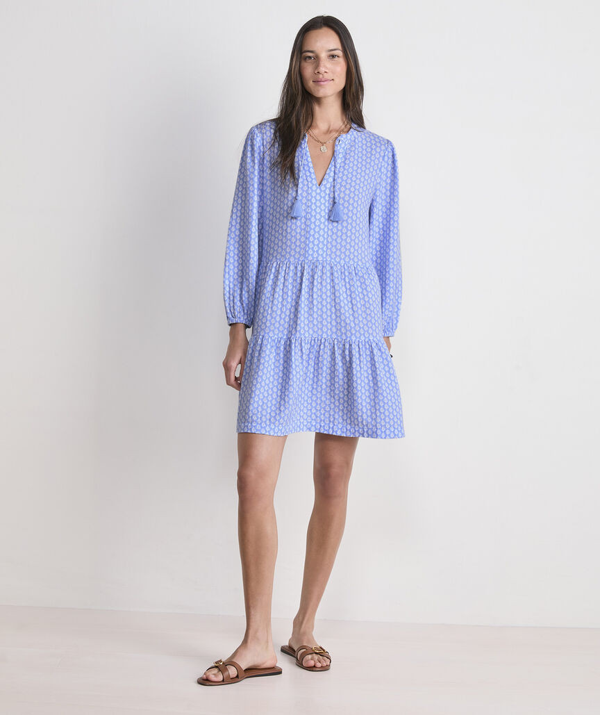 Carter Tiered Cover-Up | vineyard vines