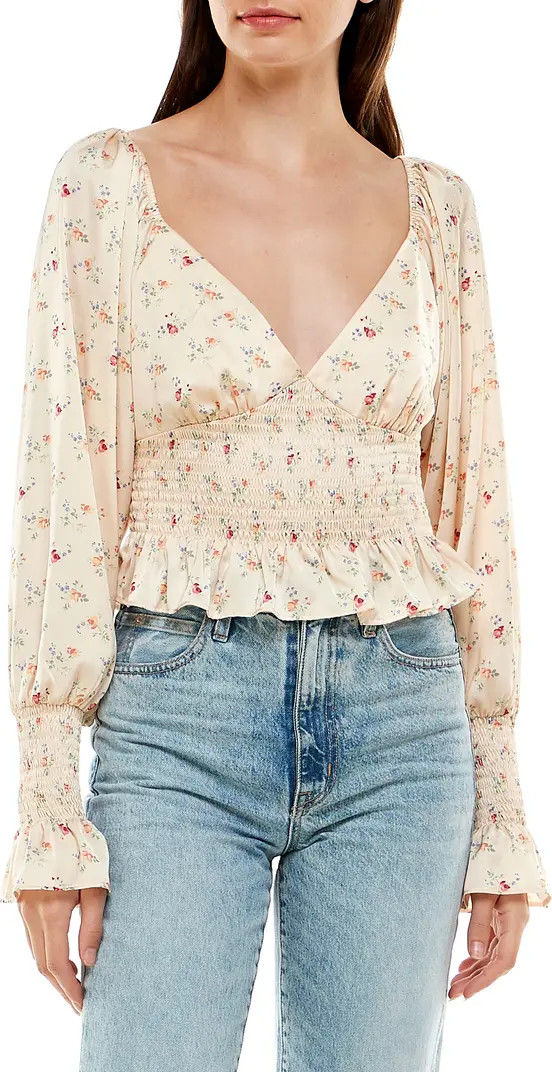 Rating 3out of5stars(1)1Heartbreaker Smock Waist BlouseWAYF | Nordstrom Rack