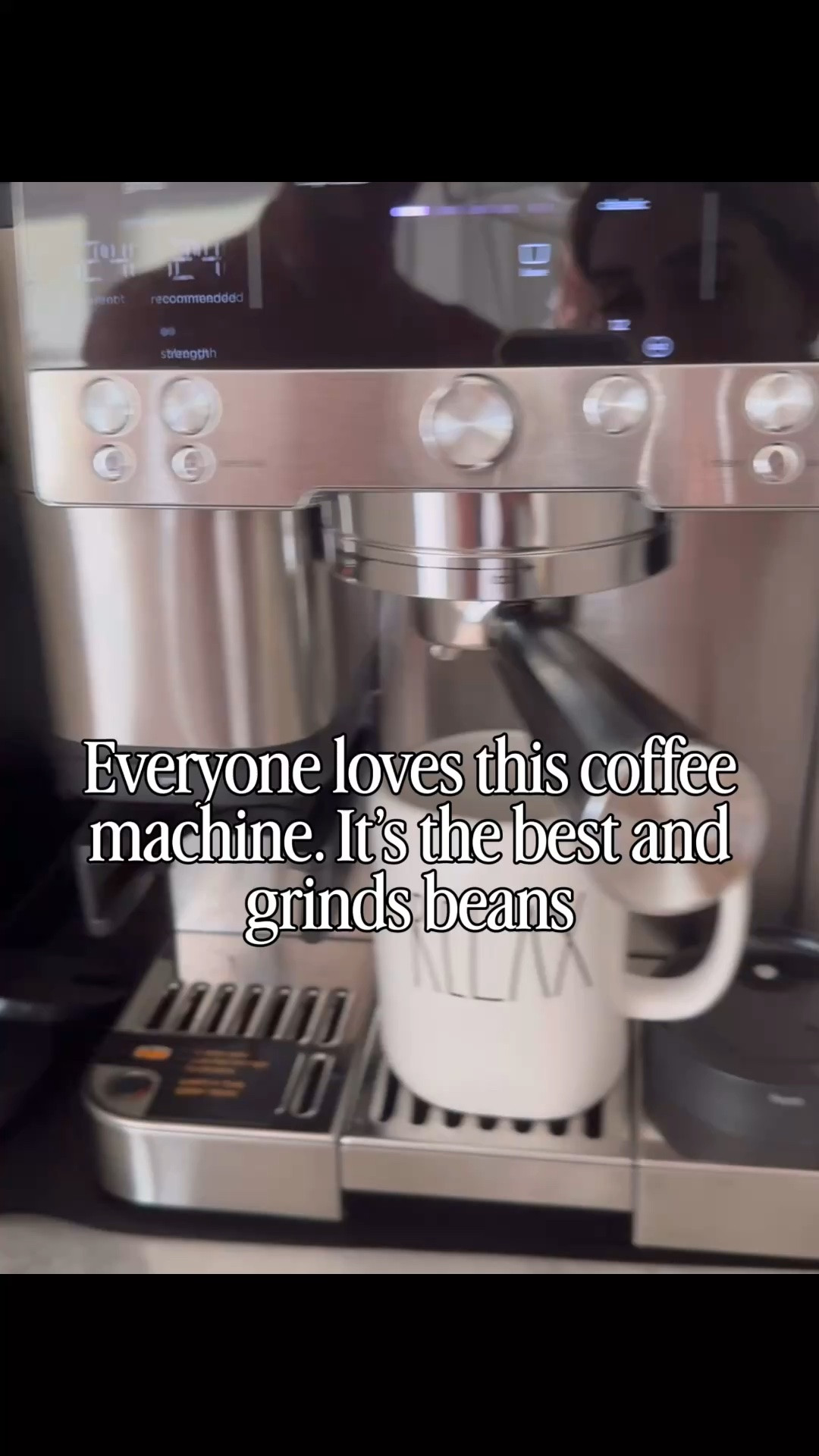 The best coffee machine, trust me!! Even my coffee connoisseur friends who had the more expensive machines liked this one better!!