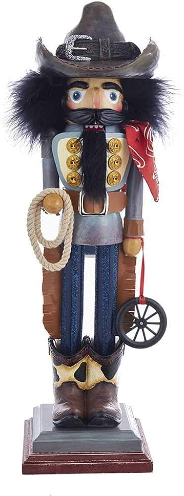 Kurt S. Adler 19" Hollywood Cowboy Nutcracker | Amazon (US)