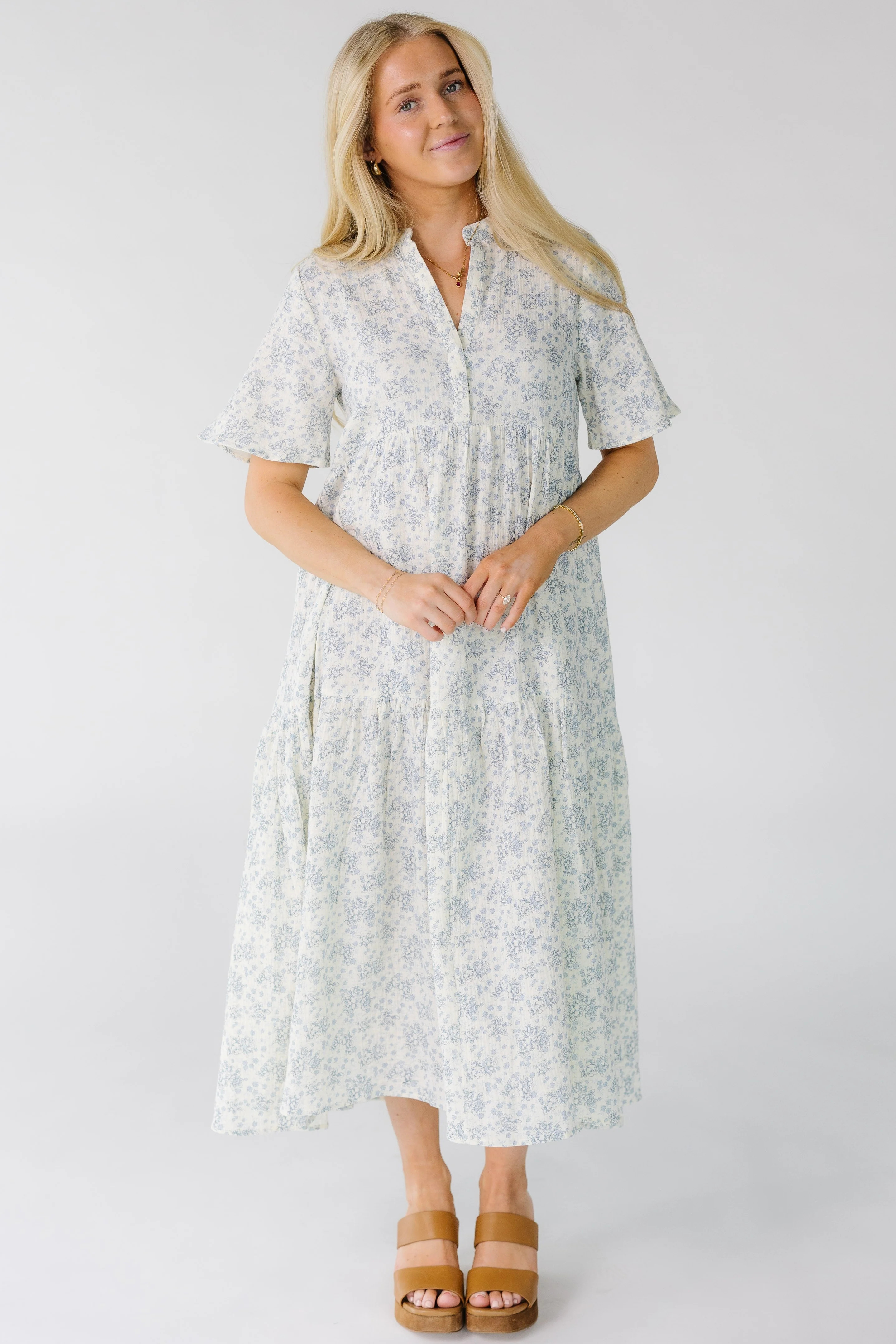 Brass & Roe Pondering Gauze Dress-Spring | Called To Surf