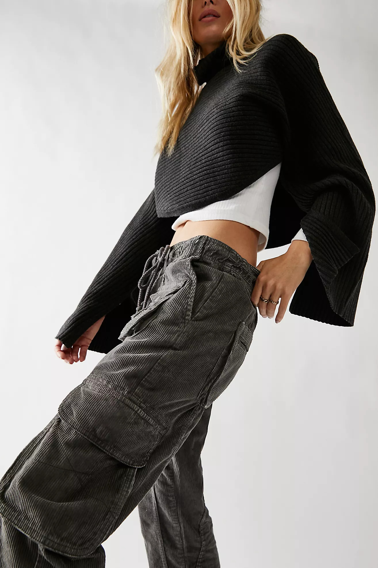 Tahiti Cord Cargo Pants | Free People (Global - UK&FR Excluded)