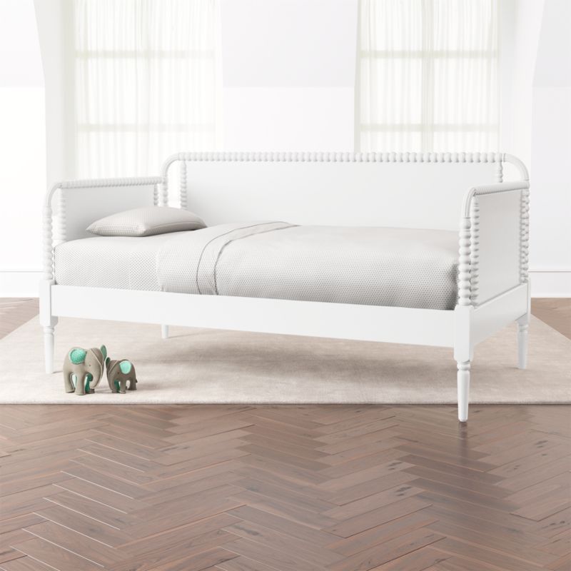 Jenny Lind Kids Daybed (White) | Crate and Barrel | Crate & Barrel