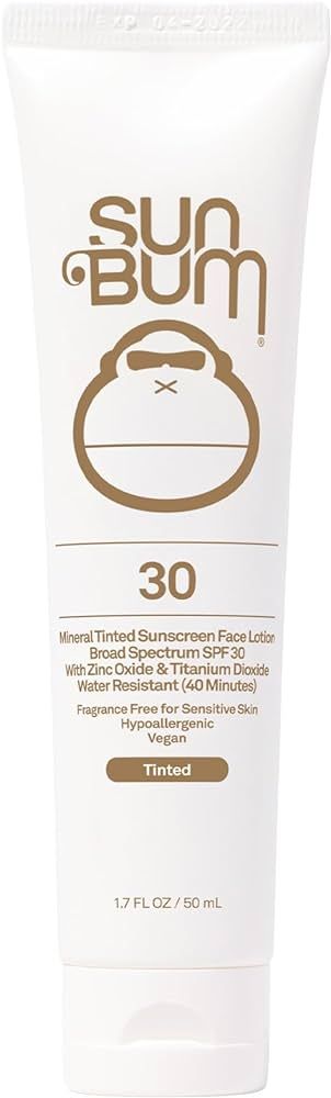 Sun Bum Mineral SPF 30 Tinted Sunscreen Face Lotion | Vegan and Hawaii 104 Reef Act Compliant (Oc... | Amazon (US)