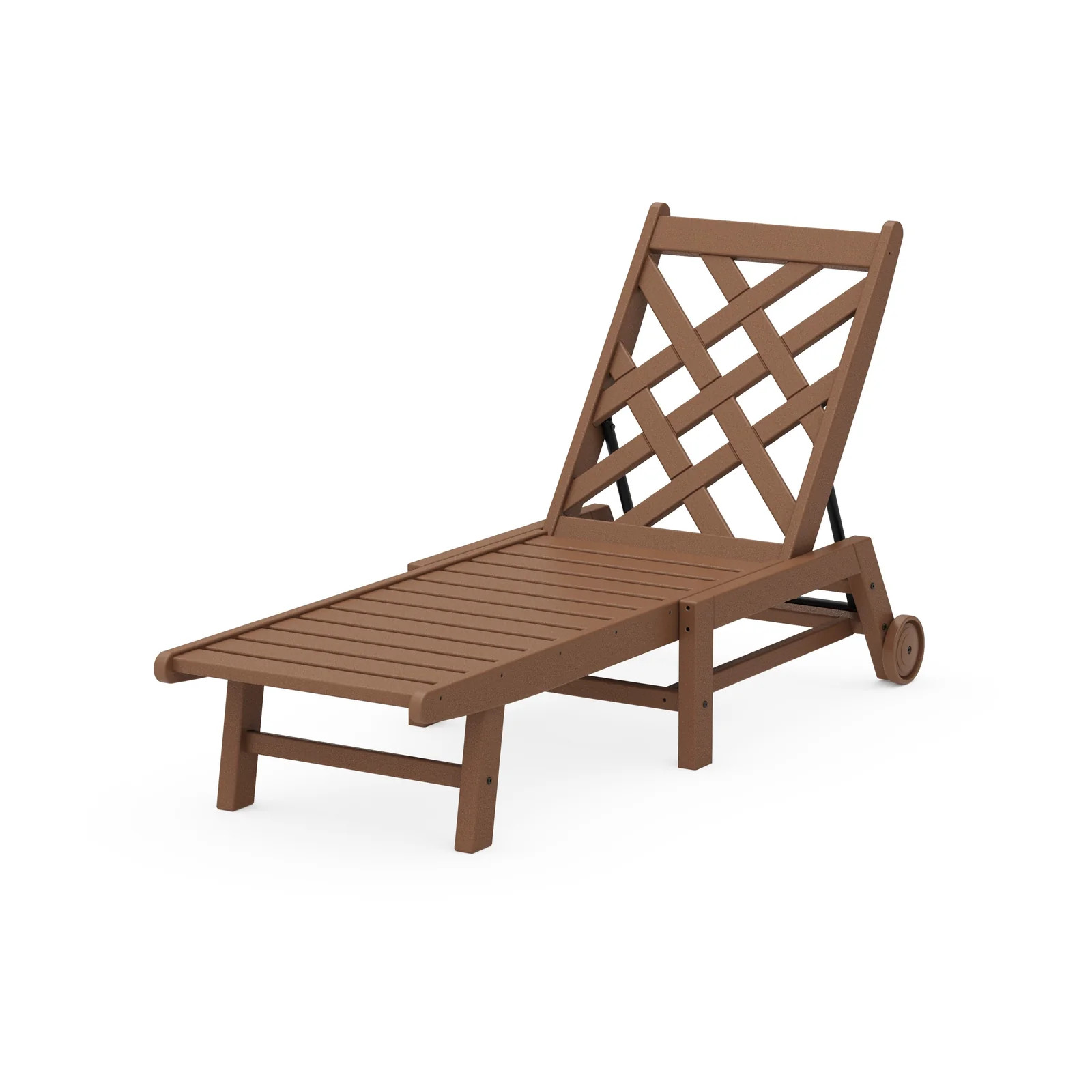 Wovendale Chaise with Wheels | POLYWOOD