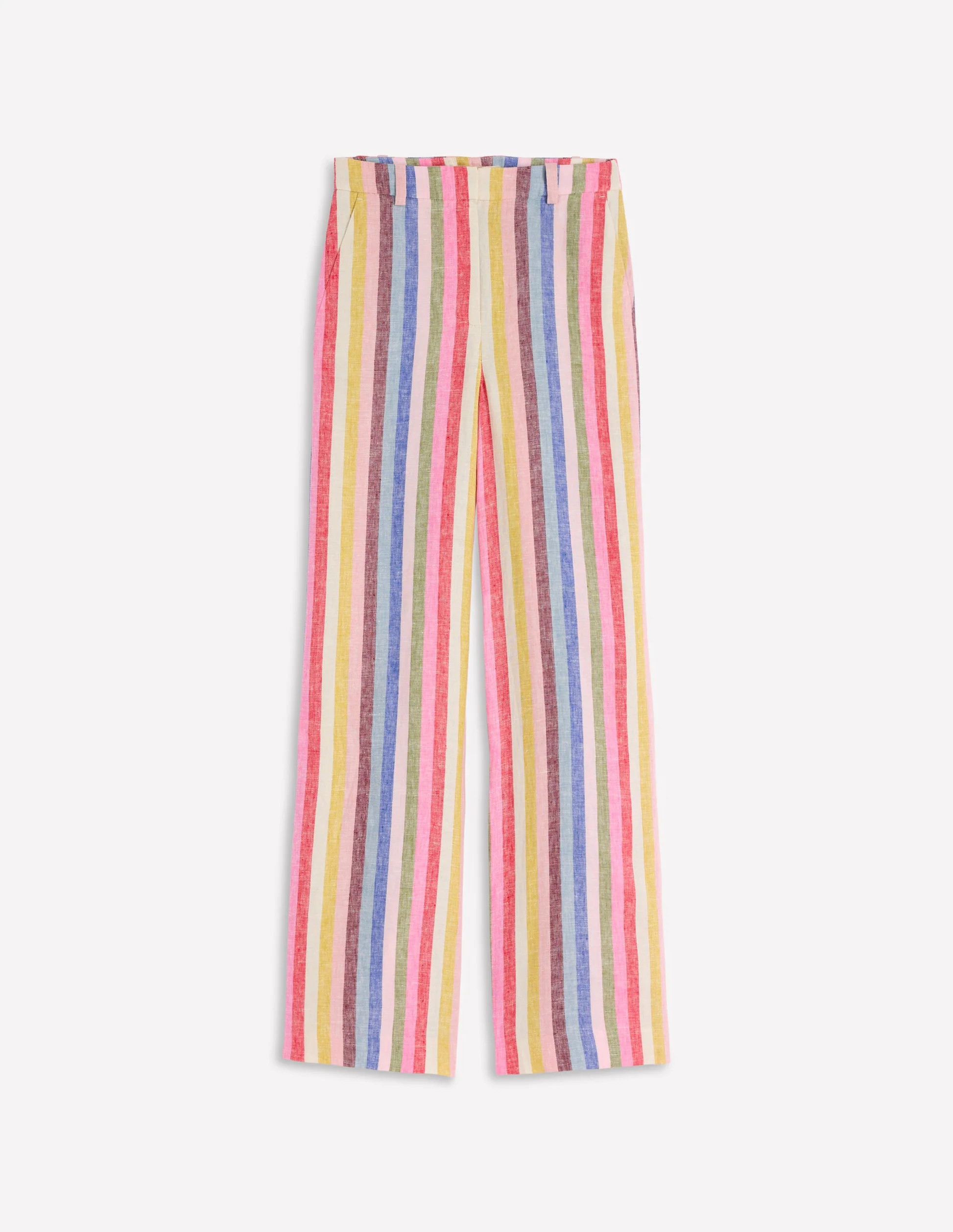 Belgravia Linen Pants-Multi Stripe | Boden (US)