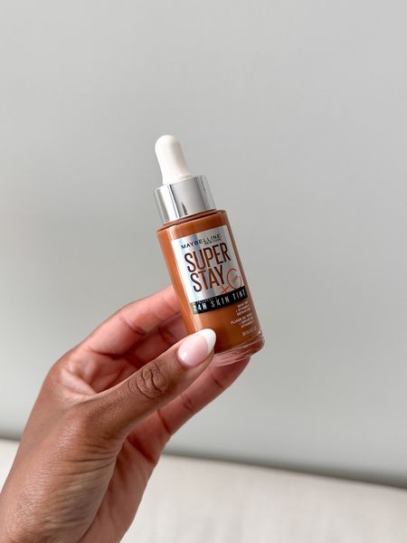 #AD Just picked up the new Maybelline Super Stay 24HR Skin Tint Foundation from Target! I love how weightless this feels on my skin, but still has good coverage. It is also infused with Vitamin C so it brightens your skin instantly and overtime. My shade is 355! @maybelline @target #TargetPartner #MaybellineSkinTint #Target 

#LTKfindsunder50 #LTKbeauty #LTKSeasonal