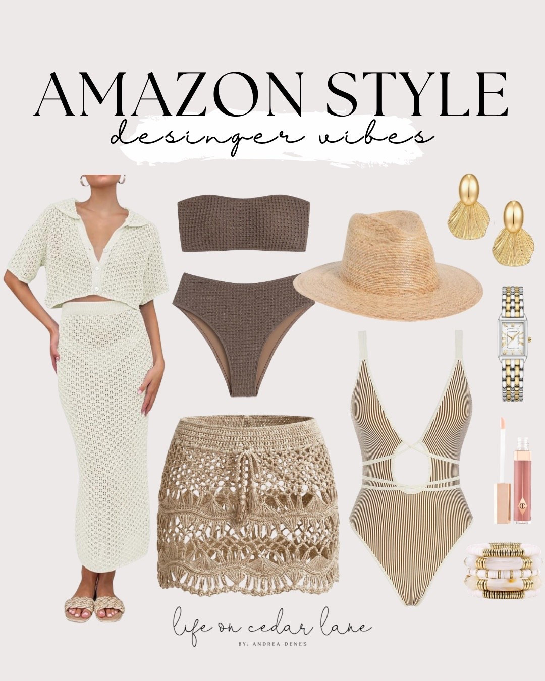 Resort-ready with these Amazon fashion find that are giving designer vibes! #beachready #amazonstyle

#LTKOver40 #LTKTravel #LTKSaleAlert