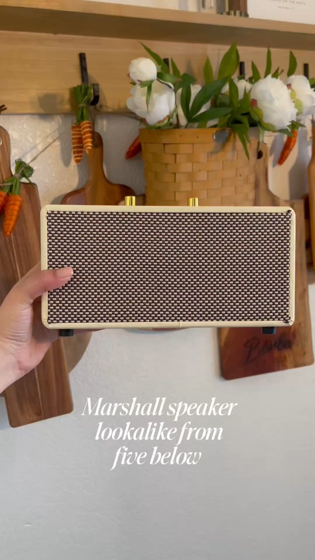 Love the look of this little speaker from five below!

#LTKHome #LTKFindsUnder50 #LTKParties