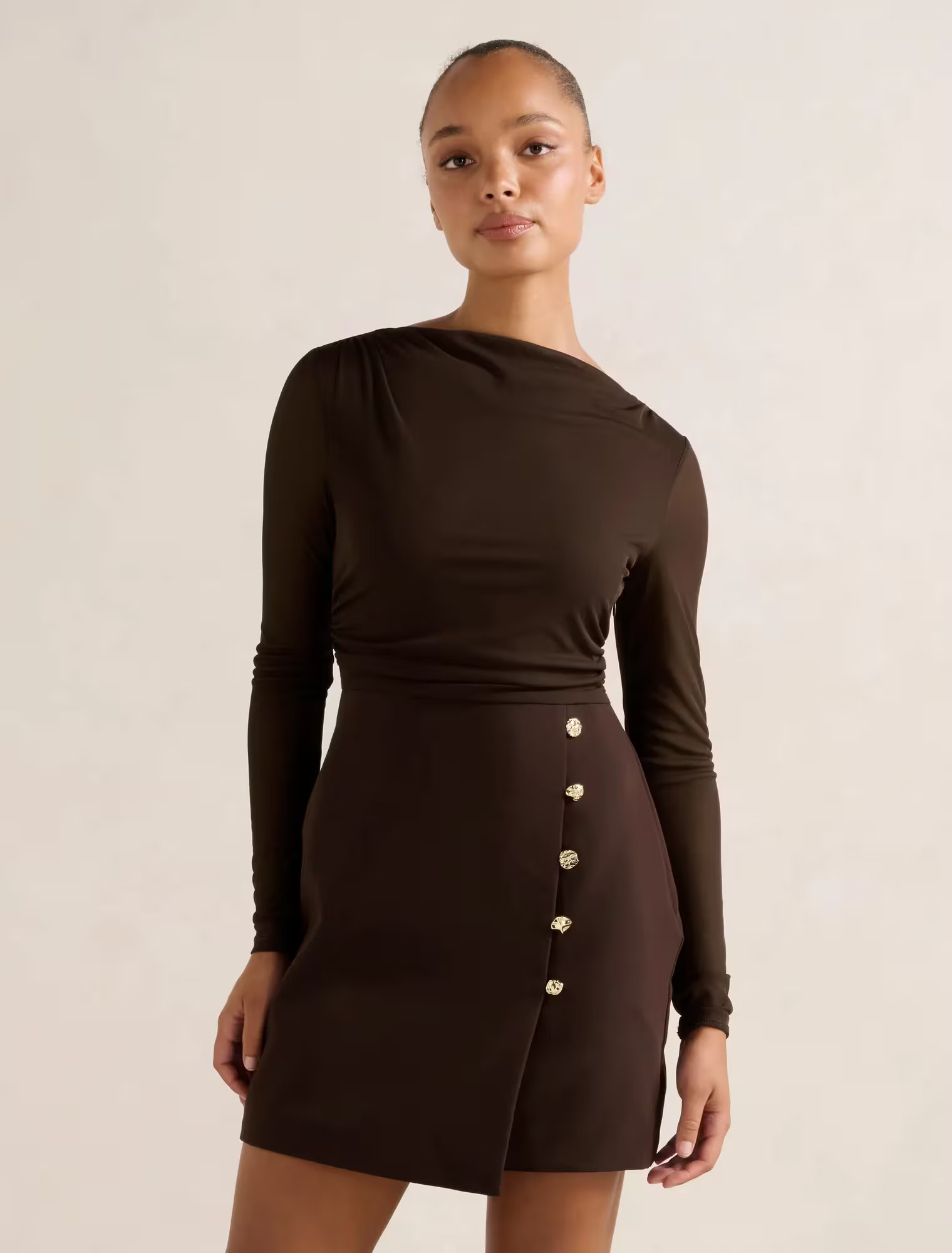 Isadora 2-in-1 Tailored Mini Dress | Ever New (CA)