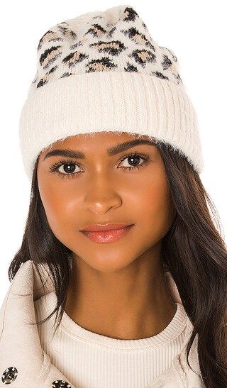 Leopard Beanie in Leopard | Revolve Clothing (Global)
