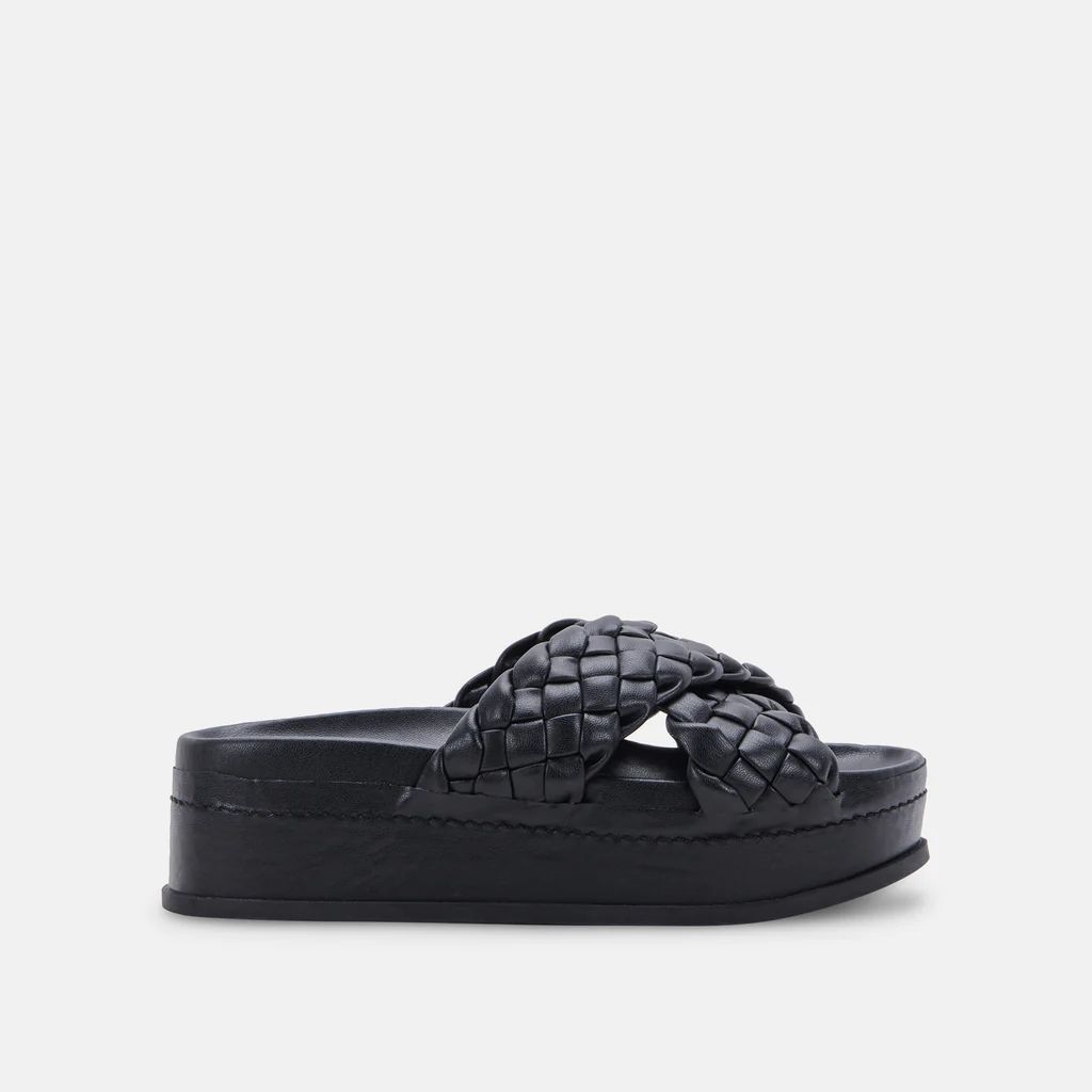 WRENLY SANDALS BLACK STELLA | DolceVita.com