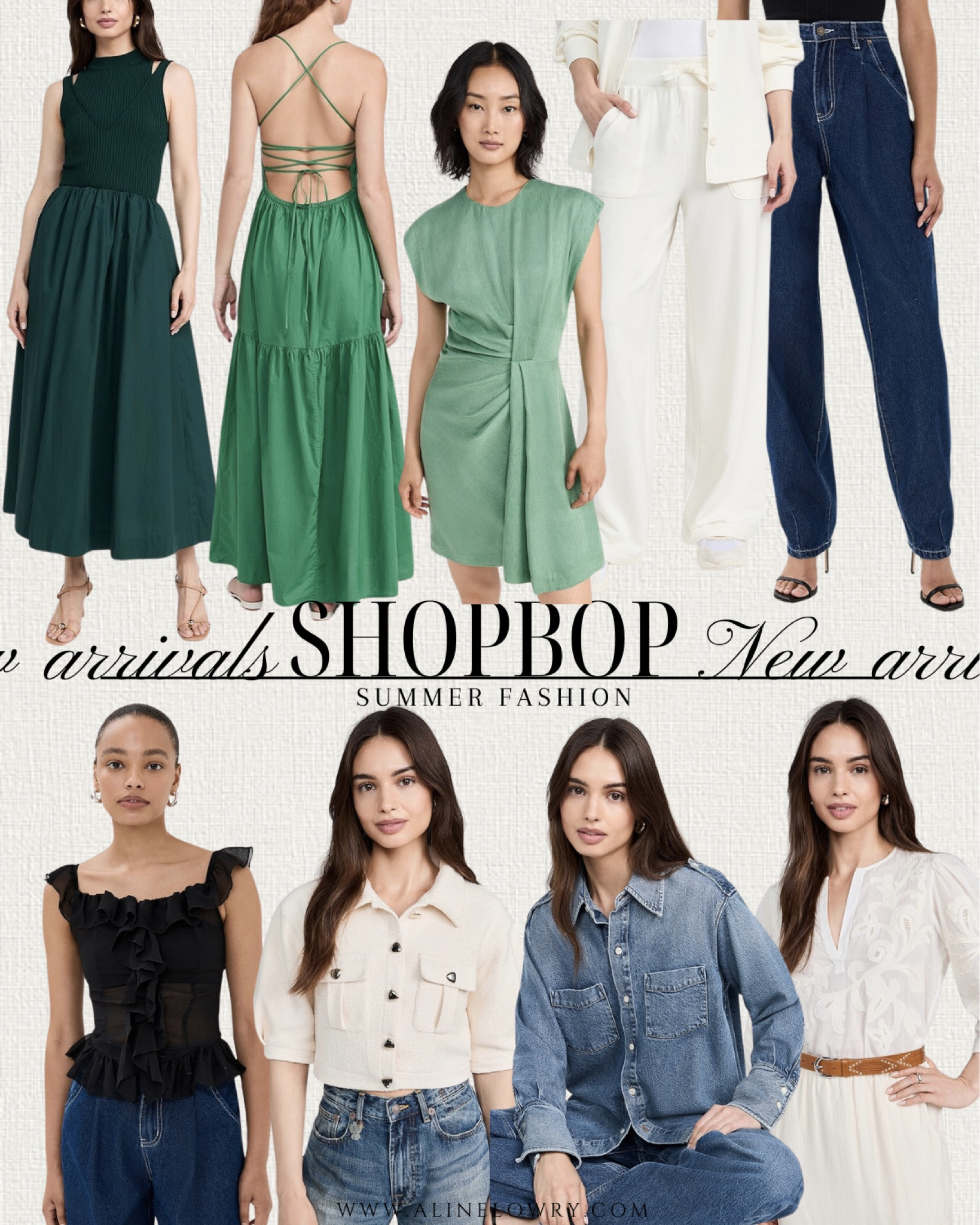 New Arrivals from ShopBop - summer fashion 

#LTKU #LTKStyleTip #LTKSeasonal