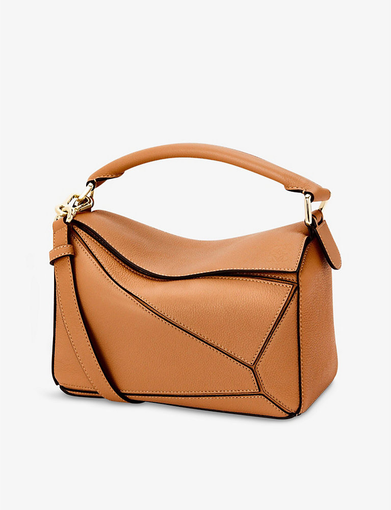 Puzzle small leather shoulder bag | Selfridges