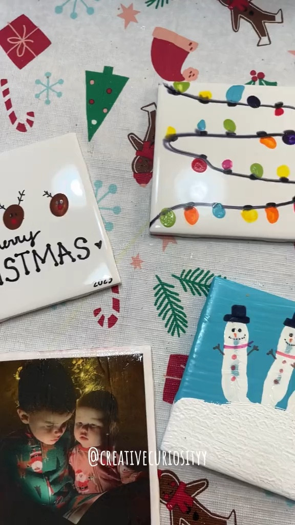 DIY CHRISTMAS TILES

#LTKKids #LTKHoliday #LTKFamily
