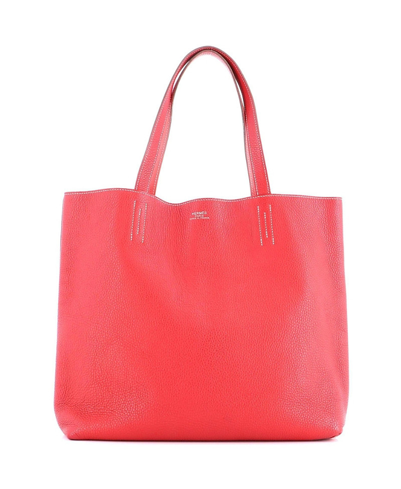 Pre-Owned HERMES 45 Double Sens Tote Clemence | Bloomingdale's (US)